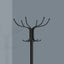 Coat Rack, Hall Tree, Free Standing, 12 Hooks, Entryway, 70"H, Umbrella Holder, Contemporary & Modern