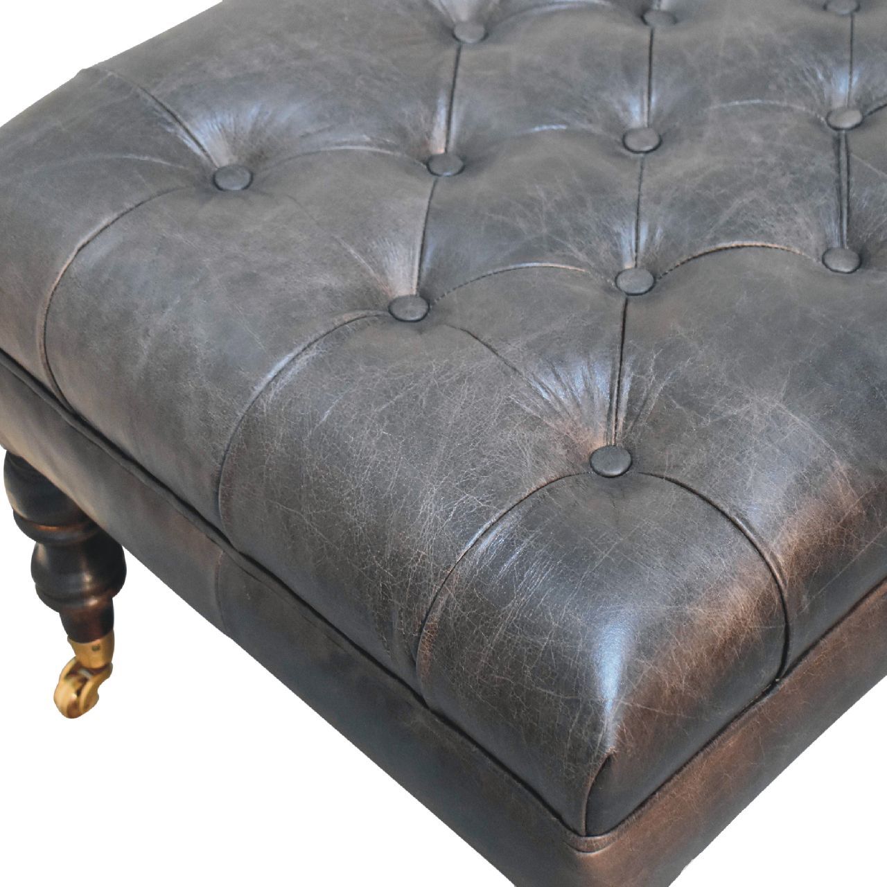 Buffalo - Ottoman With Castor Legs