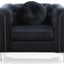 Contemporary Sloped Arm Chair