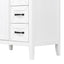 Bathroom Vanity With Sink, Freestanding Design, Soft Close Doors & Drawers - White