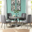 Waylon - 5 Pieces Dining Room Set - Gray / Oak