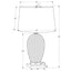 Lighting, Table Lamp, Ceramic, Transitional - White