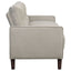 Harvey - 2 Piece Upholstered Tufted Sofa Set - Beige
