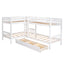 L Shaped Bunk Bed With Drawers