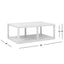 Ellis - Open Frame Coffee Table With Lower Shelf - Natural