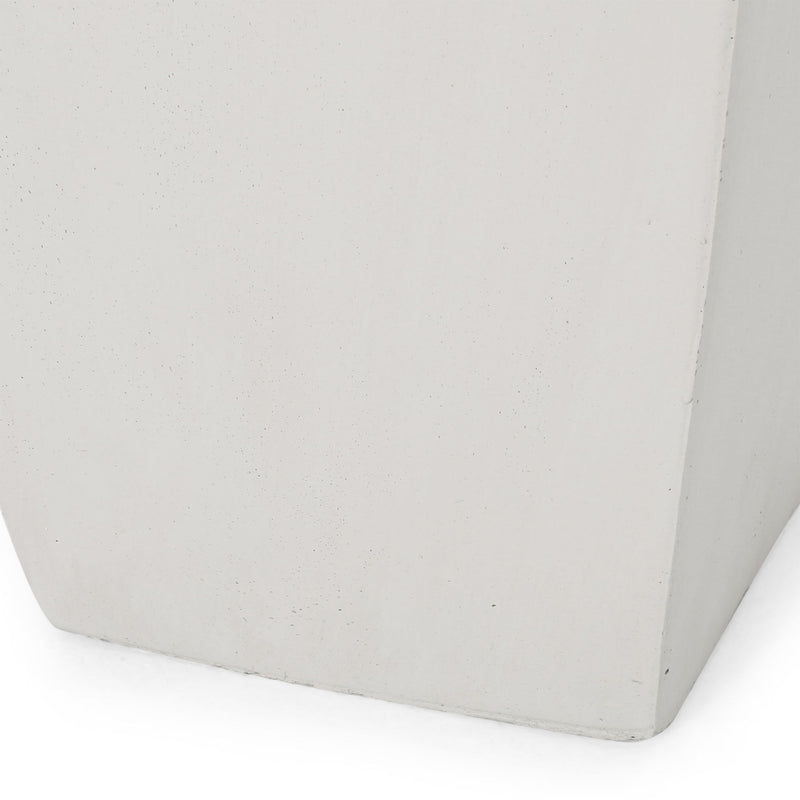 Outdoor Modern Cast Stone Planter