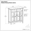 Warm Shaker - Handcrafted Medium Storage Media Cabinet