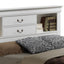 Traditional Style Bookcase Storage Bed