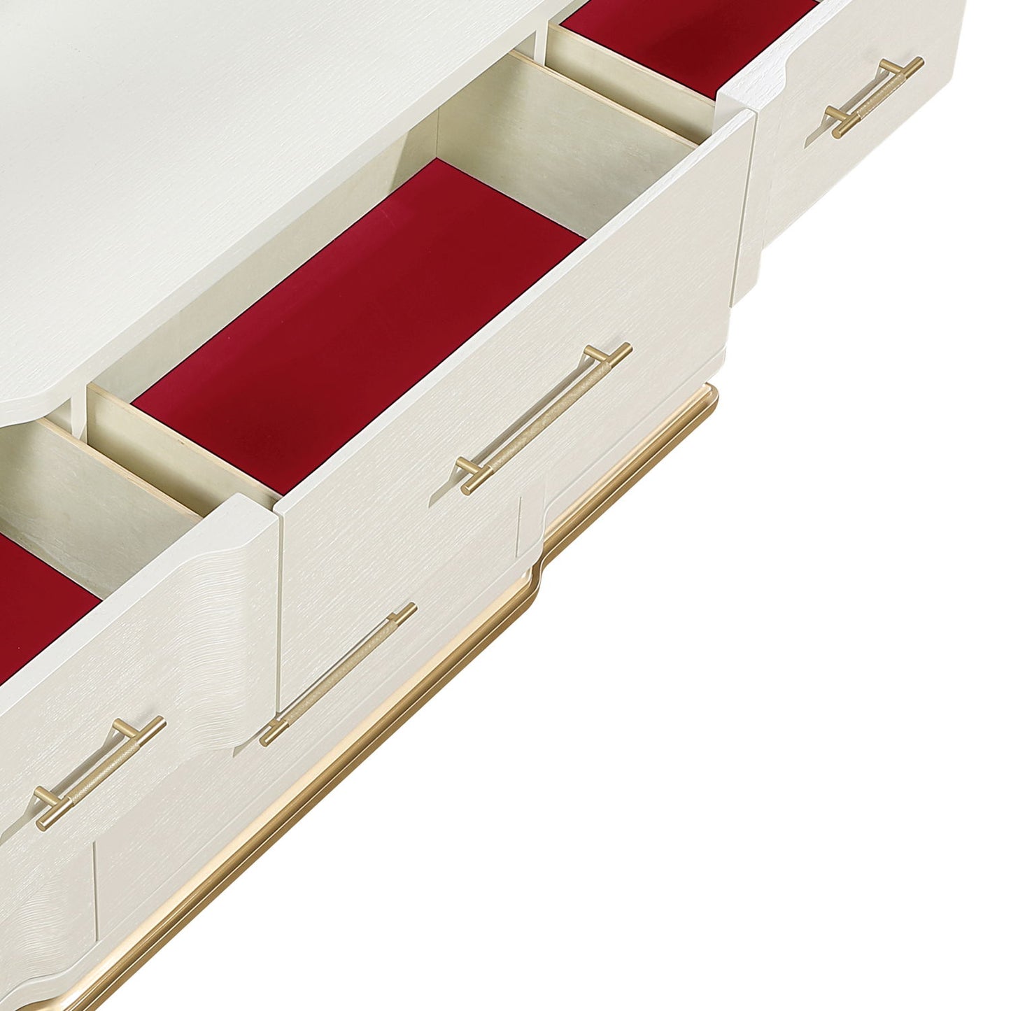Lexington - 9 Drawer Dresser - Beige