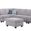 Cooper - Comfort Sectional Sofa With Ottomans And Cupholder