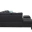 Alger - Left Hand Facing Sofa & Chaise With Ottoman