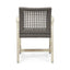 Outdoor Dining Chair Acacia Wood Frame (Set of 2)