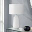 Lighting, Table Lamp, Ceramic, Modern - Cream