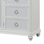 Abigale - 6 Drawer Dresser With LED (Includes Dresser Only, Mirror Not Included) - White