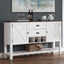 2 Drawer Server - Brown