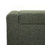 Textured Fabric Ottoman Bench With Hinged Lid