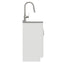 Darwin - Deluxe Laundry Cabinet With Pull-Out Faucet And Stainless Steel Sink