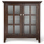 Acadian - Low Storage Cabinet - Brunette Brown