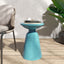 Outdoor Modern Metal End Large Table