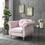 Chic Transitional Flared Arm Chair
