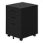 File Cabinet, Rolling Mobile, Storage Drawers, Printer Stand, Office, Work, Contemporary, Modern