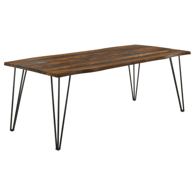 Neve - Sheesham Live Edge Dining Table - Gray