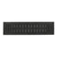 Realm - Outdoor Bench With Slat Panel Top And Base - Dark Gray