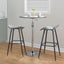 Elia - Contemporary Adjustable Bar Table