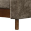 3 Seater Sofa With Square Arms, Tufted Pillow Back For Living Room
