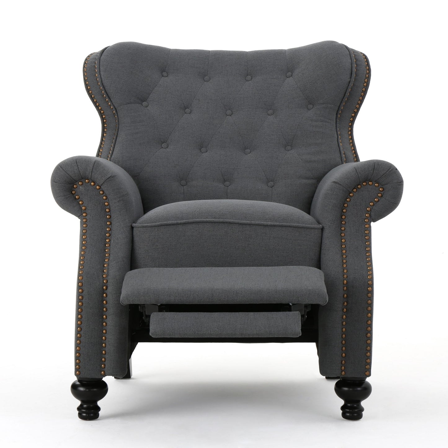 Modern Manual Push Back Recliner Chair