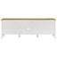 Evanston - 2 Door Stand - White