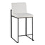 Fuji - Contemporary Modern Elegance, High Back Counter Stool