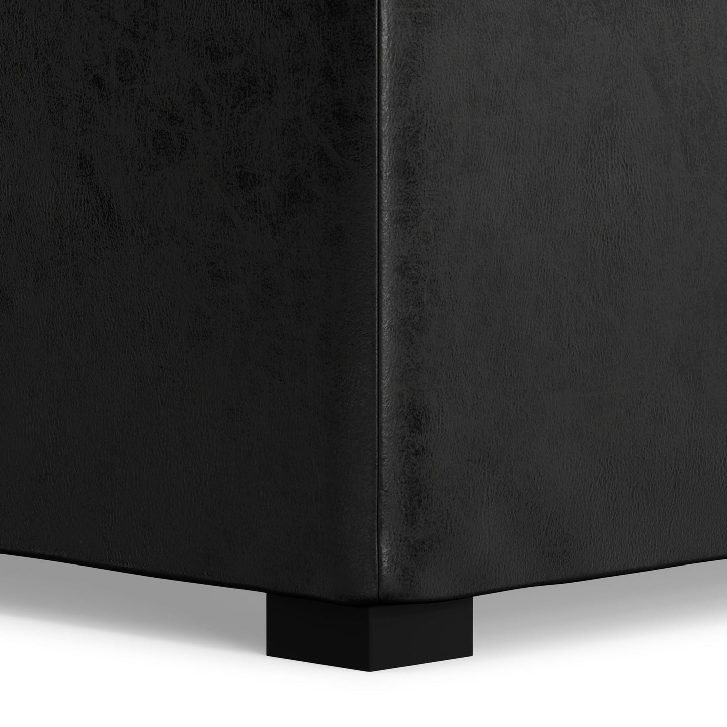 Avalon - Upholstered Square Coffee Table Storage Ottoman