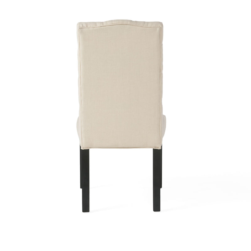 Harding - Tufted Dining Chair (Set of 2) - Natural