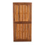Della - Modern Industrial Dining Table With Acacia Wood Top - Teak