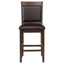Ferrara - 5 Piece Counter Height Dining Set With Chairs - Walnut