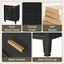 Bathroom Vanity With Sink, Deep Drawer, Door Shelf, 2 Tier Basket