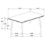 Perkins - Rectangular Dining Table - Dark Brown