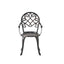 3 Piece Outdoor Aluminium Cast Bistro Set With Ice Bucket - Copper