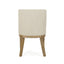 Modern Dining Chair With Durable Fabric Upholstery And Sturdy Wooden Frame (Set of 2)