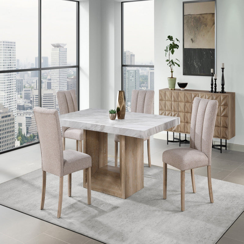Stone - Silla de comedor (Juego de 2) - Beige