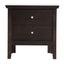 English Dovetailed Drawers Nightstand