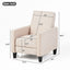Upholstered Push Back Recliner Chair For Living Room