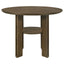 Crispin - Round Counter Height Dining Table - Brown