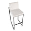 Fuji - Contemporary High Back Barstool Elegant Design