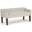 Parris - Contemporary Upholstered Bench