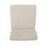 Contemporary Dining Chair With Upholstered Seating And Tapered Legs
