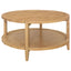 Isbell - Round Table With Storage Shelf