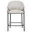 Sloped Arm Counter Stools (Set of 2) - Beige