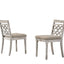 Havanna - Wide Chair With Cushion (Set of 2) - Off White